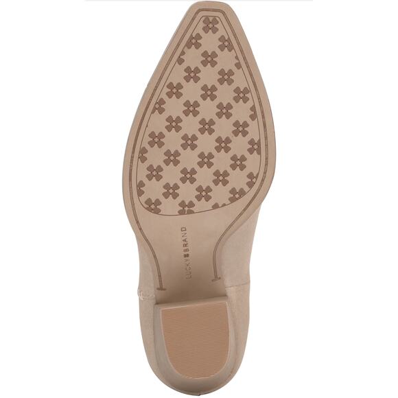 Lucky Brand Risvin Knee High Boot Smoke Grey Oil Suede size 10 - Picture 9 of 10